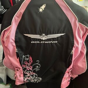 Joe Rocket Women's Pink and black motorcycle Jacket